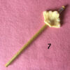 Potloden-7-schelpgeel-2-potlood-vlinder-aap-schelp-vilt-wolvit-school-cadeautje-precentje