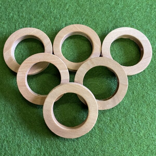 Houten ringen-3a- hobby- houten ring met gaatje-30mm