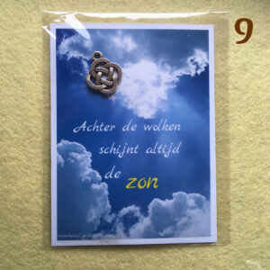 Kaartje-9-zon-bedeltje-teksten-universum-cadeautje-spreuk